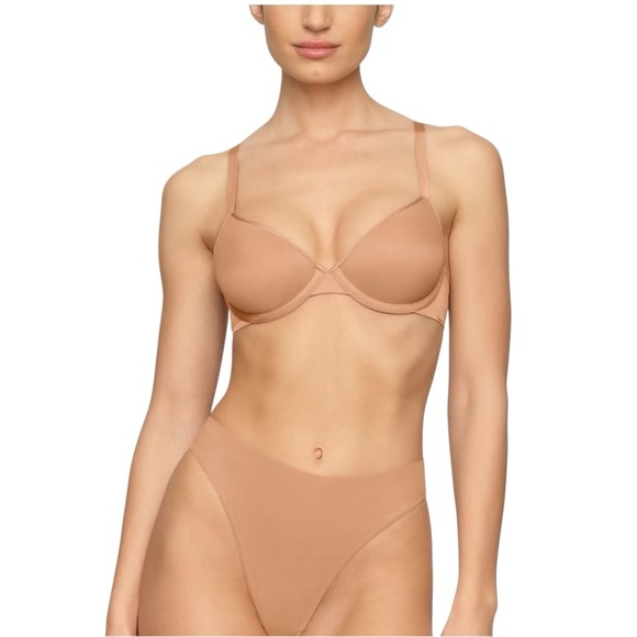 Skims Weightless Demi Tan Bra - Picture 1 of 6
